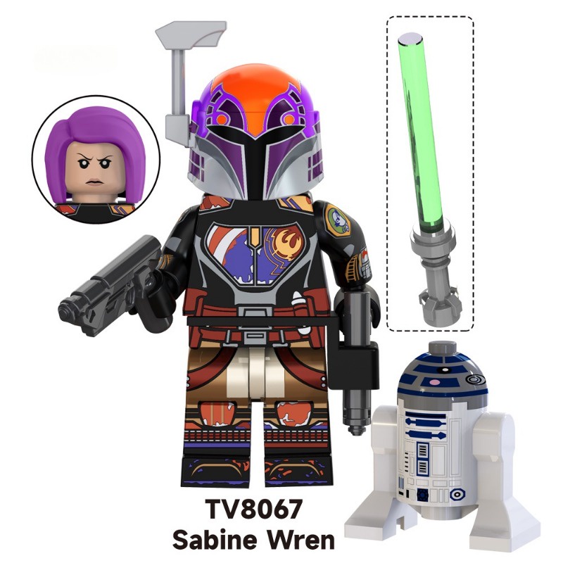 Mandalorian han solo Mô Hình Lắp Ráp Mô Phỏng Nhân Vật Ba Lan Quân Đội Cỡ Nhỏ Cho Bé