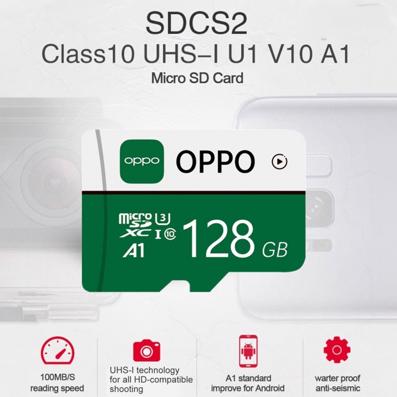 Oppo Thẻ Nhớ 128gb 256gb 512gb 1tb 2tb Tốc Độ Cao Chống Thấm Nước
