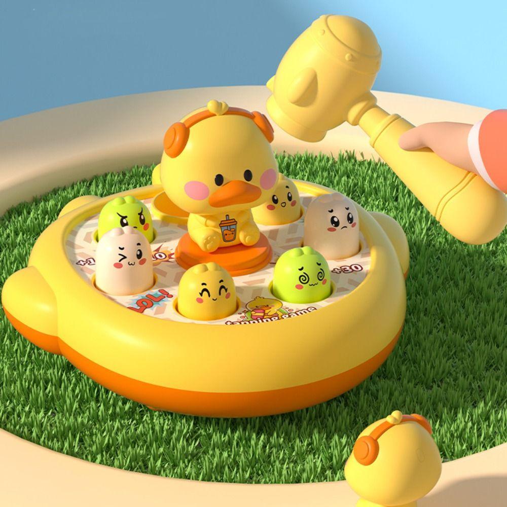 Mluck Đồ Chơi Đập Chuột hamster Bằng abs Họa Tiết Hoạt Hình Dễ Thương