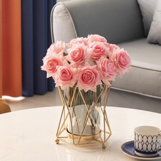 Bình hoa Decor cao cấp trang trí phòng khách sang trọng, Chậu hoa để bàn, bình hoa đẹp B01