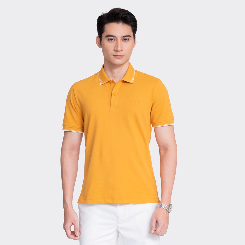 Áo polo nam ngắn tay ARISTINO phom Regular fit, chất liệu Cotton thoáng khí, thấm hút tốt - APS168S3