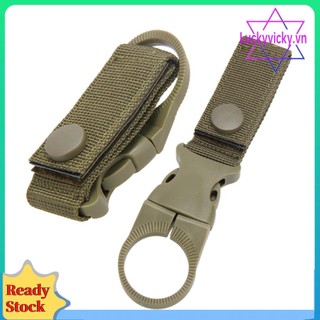 Moolle webbing Ba Lô nylon Móc Bình Nước Cắm Trại [luckyvicky.vn]