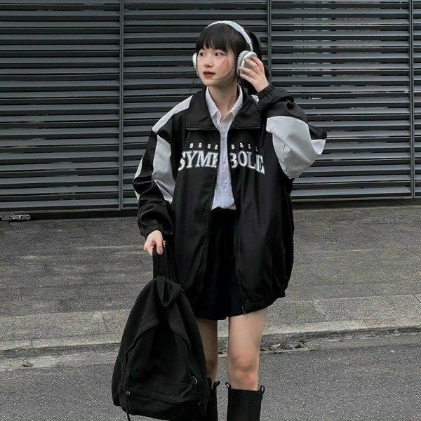 Áo khoác gió, áo khoác dù Stamp Track Jacket - Calina.vn-AokhoacgioSYMBOLIG994