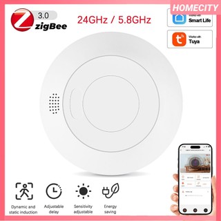 Tuya Zigbee Wifi 24g Cảm biến hiện diện của con người Cảm biến độ sáng chiếu sáng Cảm biến radar Mmwave Cảm biến phát hiện chuyển động vi mô của con người Cảm biến tĩnh Cảm biến chuyển động Pir