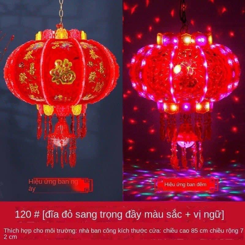 Đèn Lồng Điện Tử Bóng Led Nháy Trang Trí 60 cm/ 80 cm Ngày TẾT xoay 360 Độ Mẫu Mới