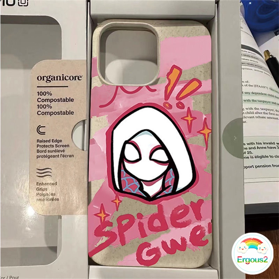 Hoạt Hình Ốp Điện Thoại Silicon Dẻo Hình Spiderman Cho iphone 15 14 13 12 11 pro max x xr xs max 8 7 6 6s plus se 2020