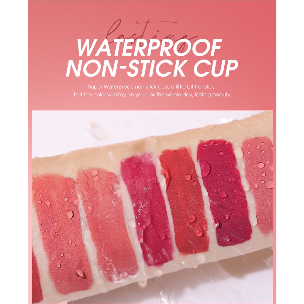 Langmannis Son Bóng Lâu Trôi Chống Thấm Nước Và Mồ Hôi Không Dễ Phai Và Không Dính Thành Cốc