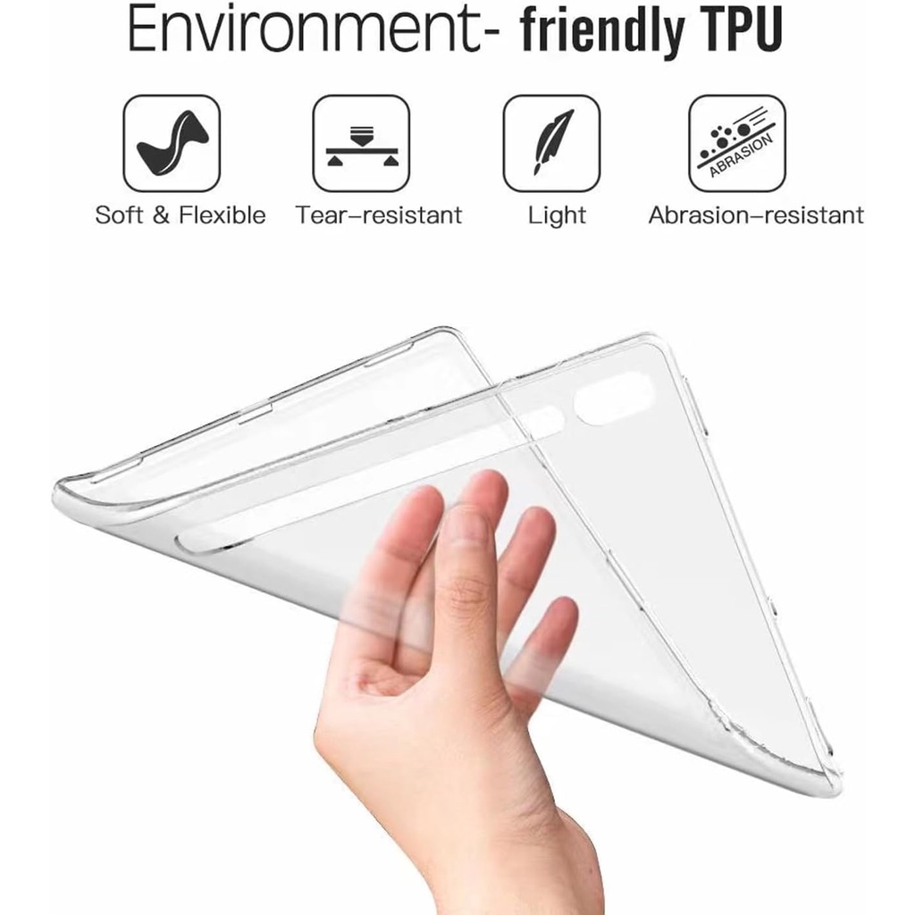 Ốp Bao Da Máy Tính Bảng tpu Trong Suốt Chống Sốc Cho samsung galaxy tab s9 ultra s9 plus s9 11 / 12.4 / 14.6 inch