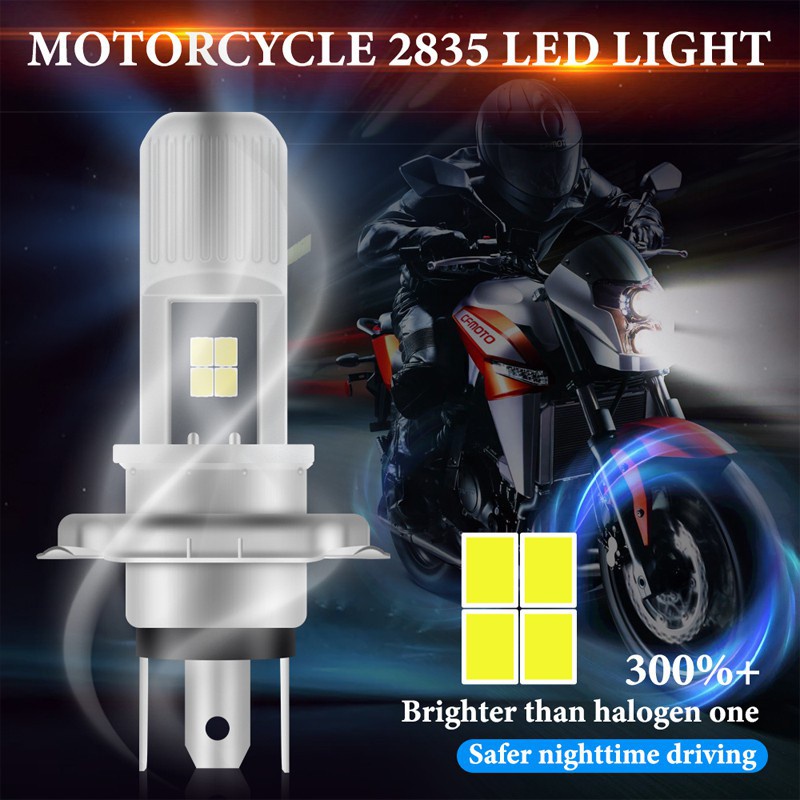 1 X Đèn Pha led p15d h6m h4 2835smd 3w Chất Lượng Cao Cho Xe Mô Tô