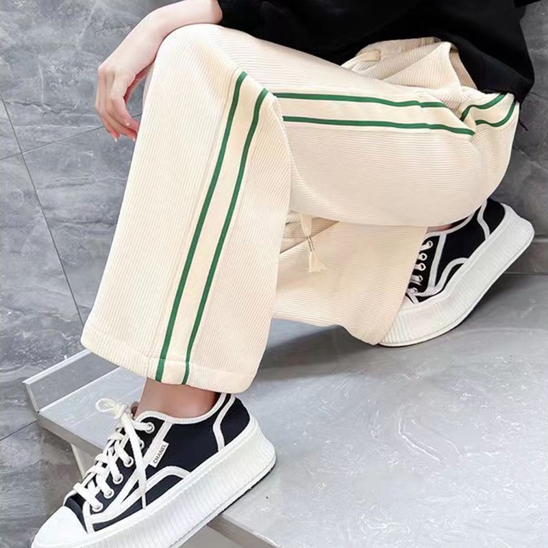 IQ Angel  Quần ống rộng Dáng Suông Phong Cách Hàn Quốc Cho Bé Gái