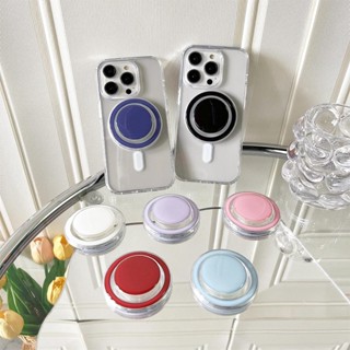 Ốp Điện Thoại Có Giá Đỡ Từ Tính Phong Cách Hàn Quốc Sang Trọng Cho iphone 14 13 pro max