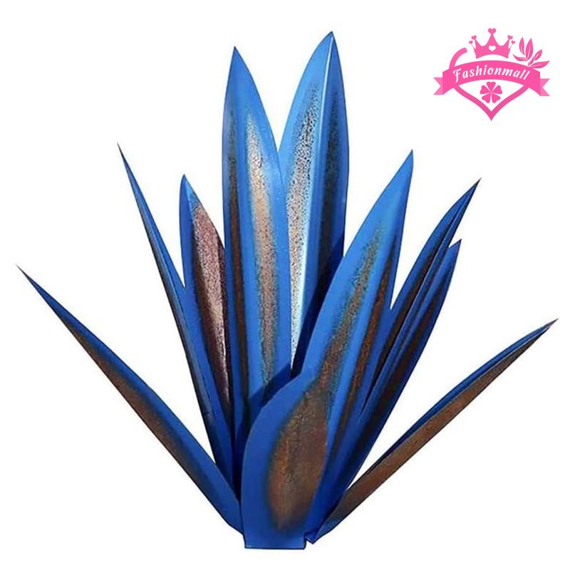 Chậu Cây Kim Loại Sơn Kim Loại Sơn Màu Vẽ Tay Trang Trí Nhà Cửa Sân Vườn Ngoài Trời 55cm