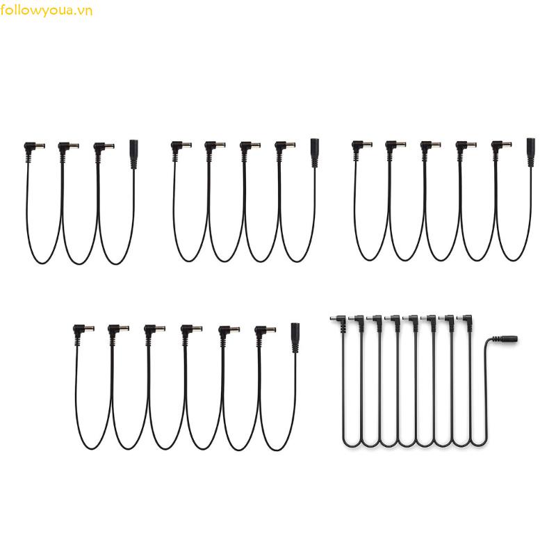 Dây Cáp Nguồn Cho Đàn guitar 3 4 5 6 8 Chiều Họa Tiết Hoa Cúc