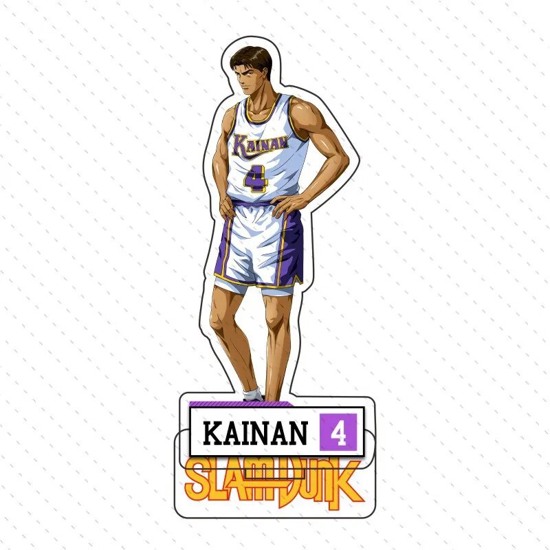 Mô hình Standee Kaede Rukawa Sakuragi Hanamichi Anime SLAM DUNK Role Acrylic Phụ kiện trang trí để bàn góc học tập