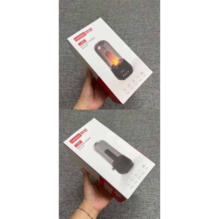 Loa bluetooth Không Dây Âm Thanh Siêu Trầm lenovo l02 50 Có Đèn Led Chất Lượng Cao