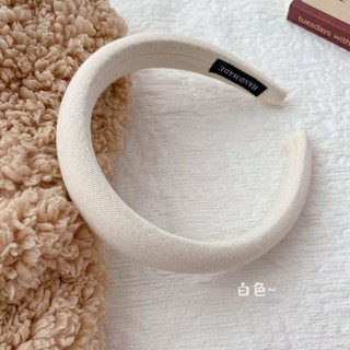 Băng đô trơn vintage bờm tóc Lưu Diệc Phi nhiều màu