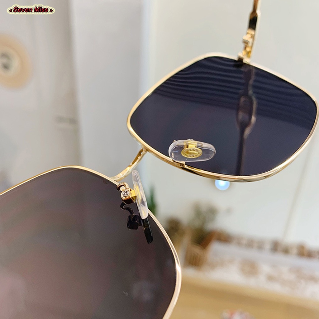 Kính Mát oversized Chống Tia uv400 Thời Trang