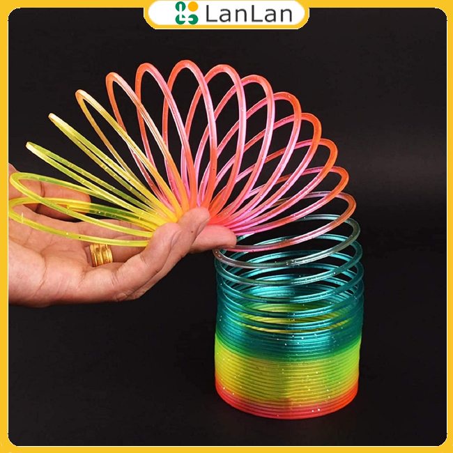Lanlan Đồ Chơi Lò Xo Ma Thuật Nhiều Màu Sắc Phù Hợp Với Bé Trai Và Bé Gái Tập Hợp Cho Mùa Xuân Nóng