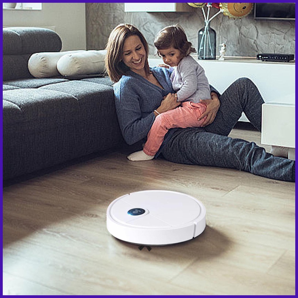 Cây Lau Nhà Thông Minh 3 Trong 1 Siêu Mỏng 1500mah