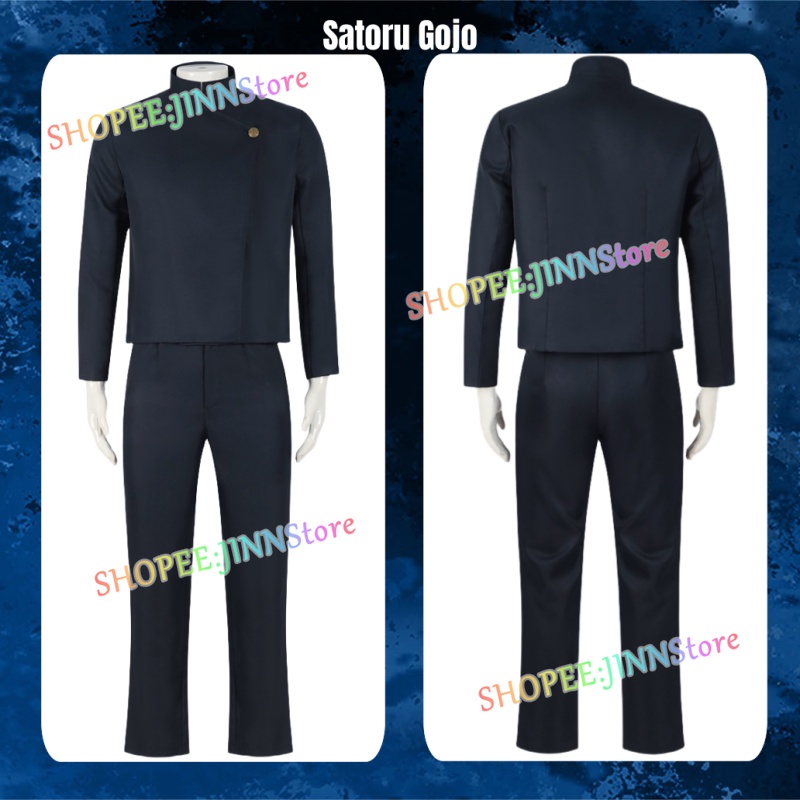 - Jn -  Bộ Trang Phục cosplay Nhân Vật anime Goo suguru gojo anime jujutsu kaisen