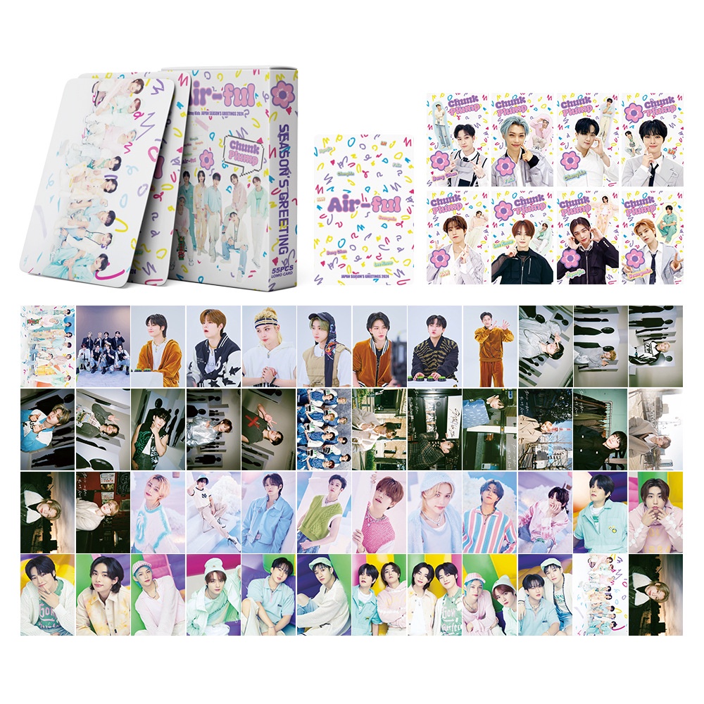 StrayKids Album 2024 Japan Season's Greeting Photocard Stray Kids MAXIDENT MANIAC & 5 STAR DOMETOUR Lomo Card