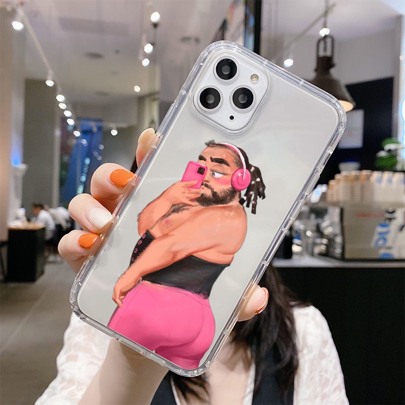 Ốp Điện Thoại Họa Tiết Cậu Bé Vui Nhộn Hấp Thụ Sốc / Rơi Cho iphone 7 7 plus 8 8plus xs xr 11 12 13 14 pro plus promax