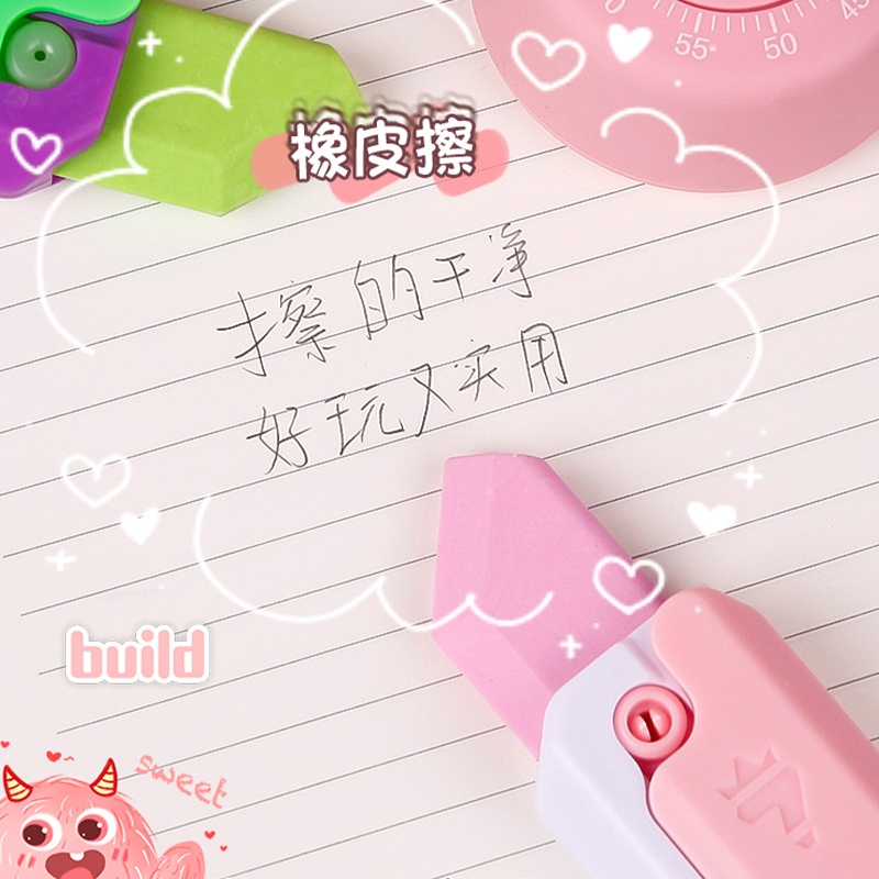 Hoạt Hình Cục Tẩy Hình Cà Rốt 3d An Toàn Không Gây Hại Cho Bé