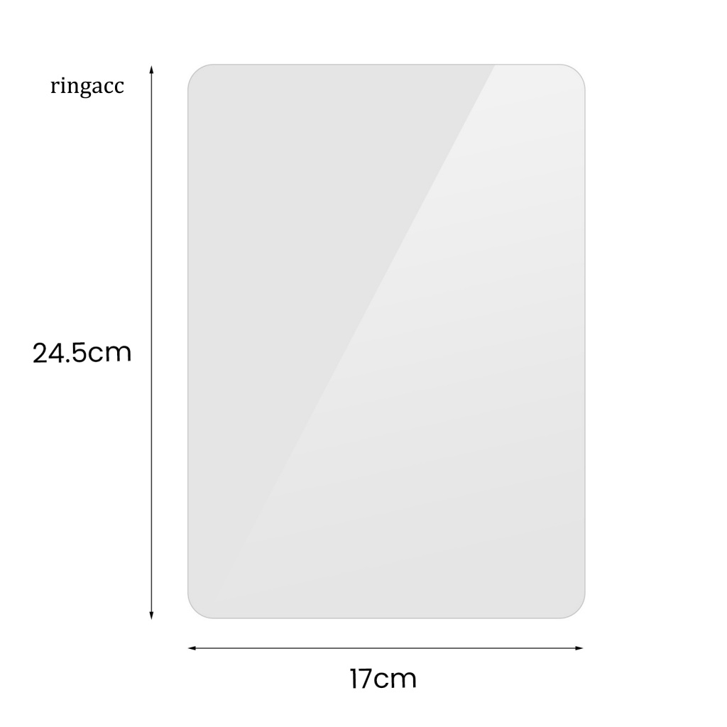 Phim Giấy Nhám Dán Bảo Vệ Màn Hình Chống Dấu Vân Tay Cho ipad mini4 / 5 7 8 air3 / 4 pro