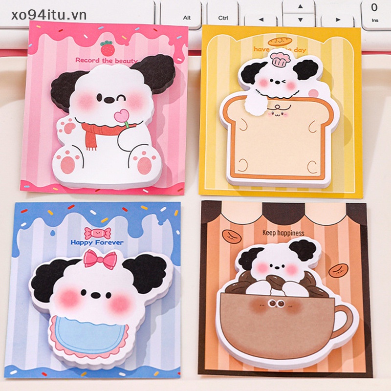 Xoitu Set 30 Tờ Giấy Dán Ghi Chú Hình Động Vật Dễ Thương Dùng Ghi Chú Lên Kế Hoạch Cho Học Sinh / Văn Phòng vn