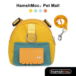 Hamhmoc Bộ Ba Lô Và Dây Dắt Thú Cưng Đi Dạo Mềm Mại Sức Chứa Lớn Có Thể Điều Chỉnh