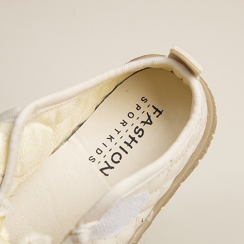 Giày Thể Thao Bằng Da Hình Mặt Cười Dễ Thương Dành Cho Trẻ Em 0-4 Tuổi