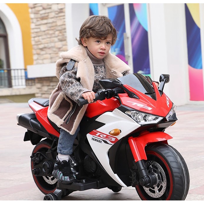 Xe máy điện trẻ em N888 Kiểu dáng xe thể thao siêu khỏe- siêu to - xe máy điệntặng ôtô tặng ô tô