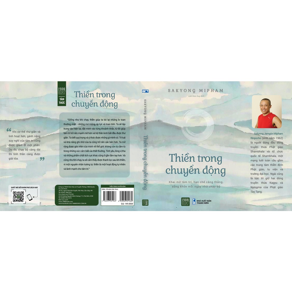 Sách - Thiền trong chuyển động - Sakyong Mipham