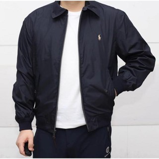  Ralph Lauren POLO Áo khoác mùa thu Áo khoác công sở thông thường Áo khoác gió nam Áo khoác chống gió có ve áo trên cùng Áo khoác nam thời trang phong cách cổ điển 