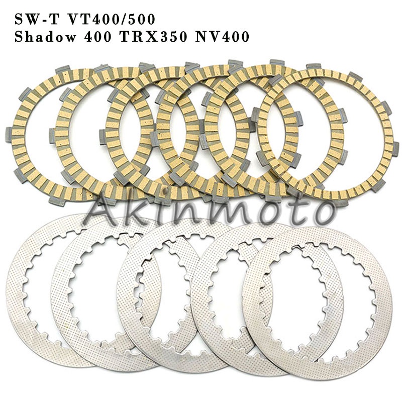 Shadow 400 Dành Cho Xe Honda Shadow 400 TRX350 NV400 SW-T VT400 VT500 Xe Máy Động Cơ Phần Ly Hợp Tấm