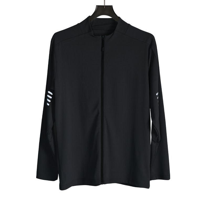 Áo Khoác Thể Thao Cổ Đứng Tay Dài Khô Nhanh Thời Trang Mùa Thu Cho Nam