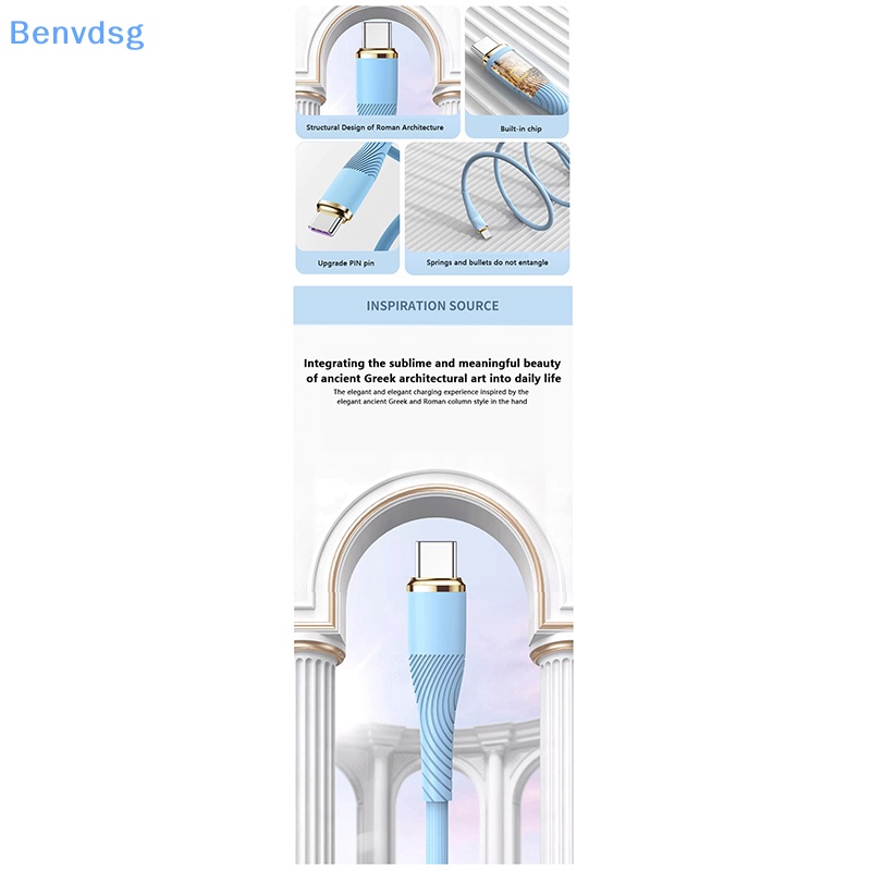 Dây Cáp Sạc Nhanh benvdsg > pd 100w Cho macbook pro ipad pad pro xiaomi redmi samsung huawei