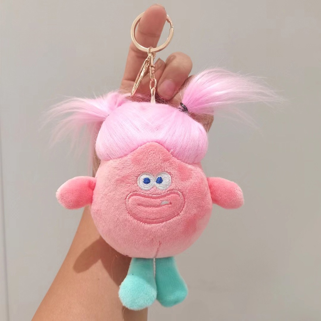 Móc Khóa Nhồi Bông Hình Khoai Tây Chiên Hoạt Hình Dễ Thương