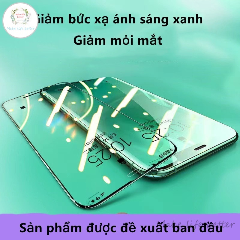 Bộ Kính Cường Lực Bảo Vệ Màn Hình Cho iphone 14 plus 15 13 12 11 pro xs max xr Kèm Phụ Kiện