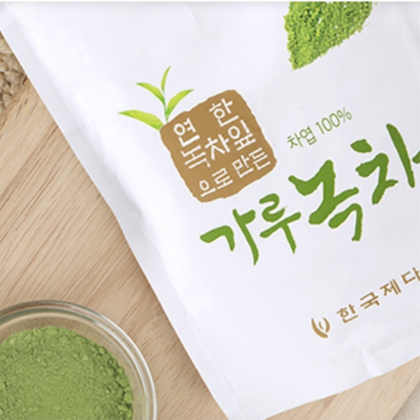 POWDERED GREENTEA-pure greenteapowder- For beverages - green-100g-1pack