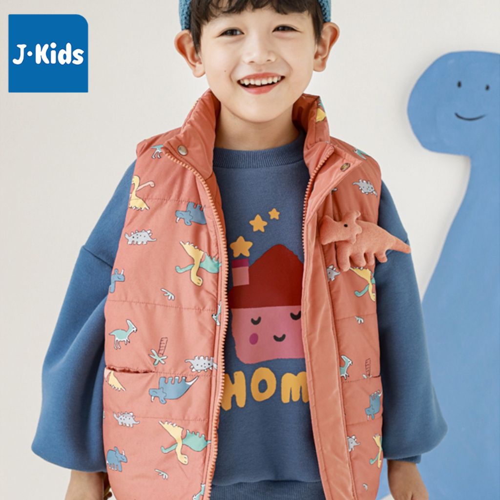 Áo sweater bé trai J-Kids áo thu đông chất nỉ bông dài tay cho bé