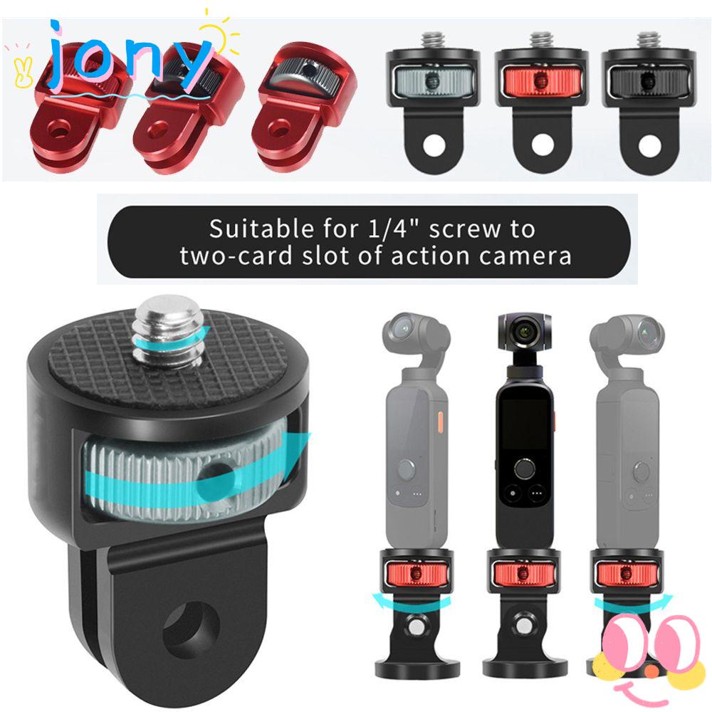Ốc Vít 1 / 4 inch Bằng Hợp Kim Nhôm Cho Máy Ảnh Gopro 10 9 Insta360 One X2 DJI Action 2