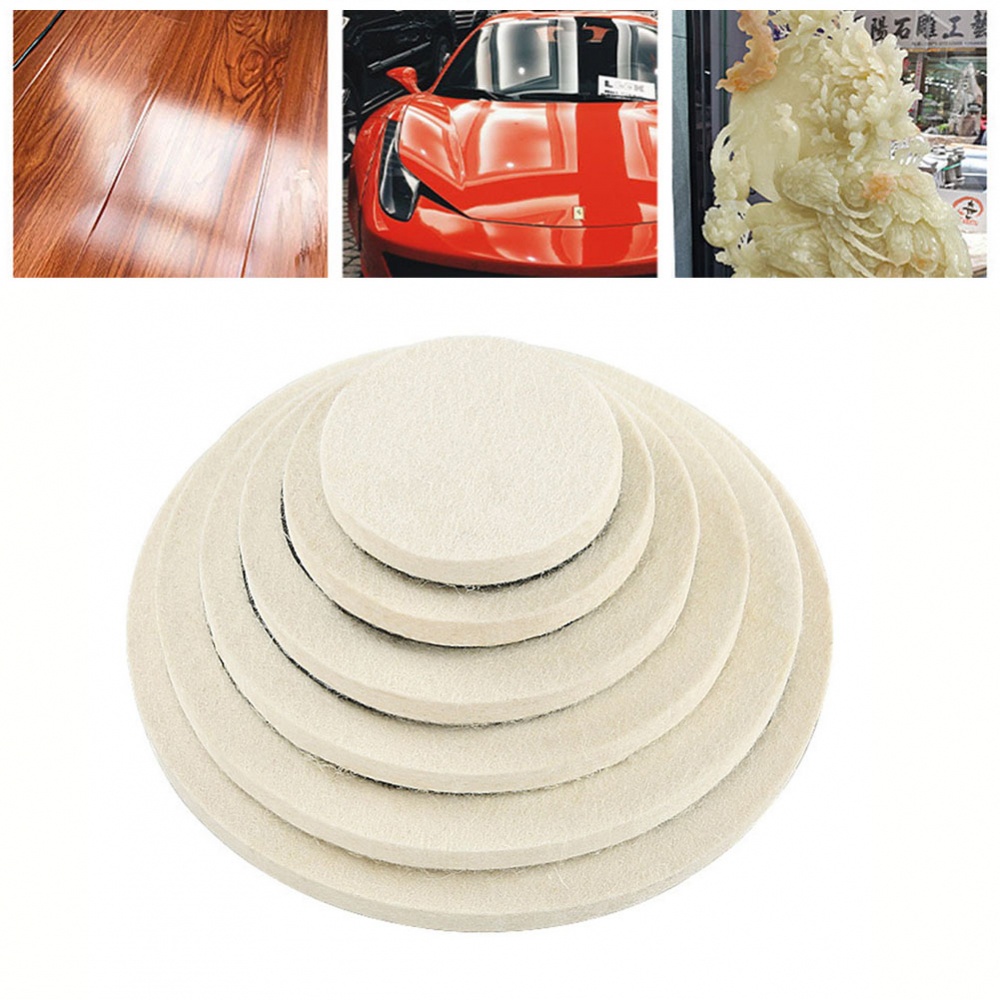 Miếng Đệm Nỉ Đánh Bóng Bánh Xe Mới Dành Cho Máy Đánh Bóng