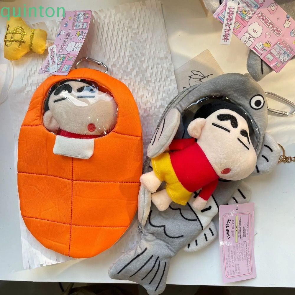 Shanhai Móc Khóa Hình Cậu Bé Bút Chì shin-chan / Cậu Bé Bút Chì Nhồi Bông Màu Trong Suốt