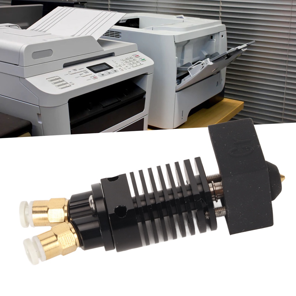 Frontline Kim Loại Hotend Máy Đùn Đầu Phun Bằng Đồng 0.4 Mm Ổn Định Chuyển Đổi Nhanh 2 Trong 1 Ra Bộ Ender 3D máy In Thay Thế