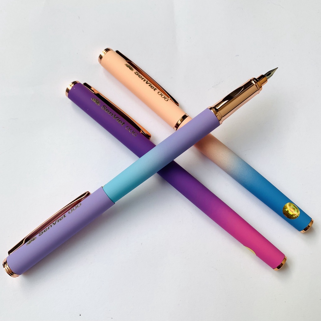 Bút mài sen việt 006 ngòi kim tinh lá tre thích hợp luyện chữ hàng ngày