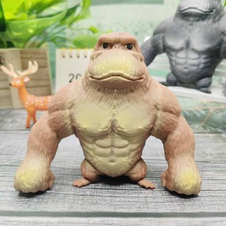  Gorilla Decompression Tool Elastic Gorilla Monkey Toy Decompression Squeeze 