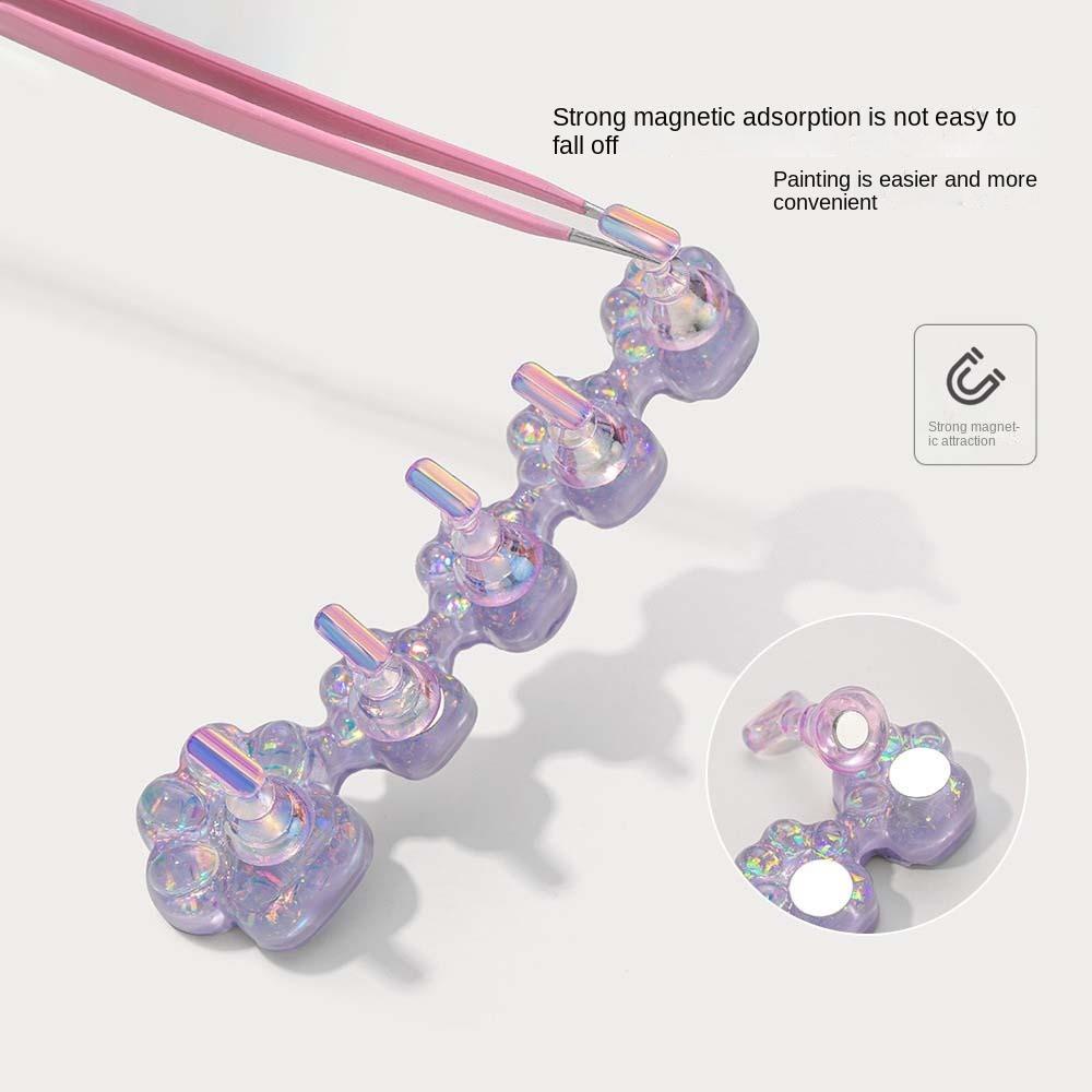 Giá Đỡ Trưng Bày Móng Tay Giả Hình Chân Mèo Tiện Dụng