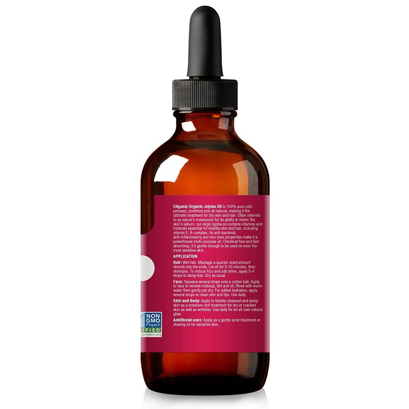 Dầu jojoba Hữu Cơ Tự Nhiên 120ml Giúp Nuôi Dưỡng Và Làm Mịn Da