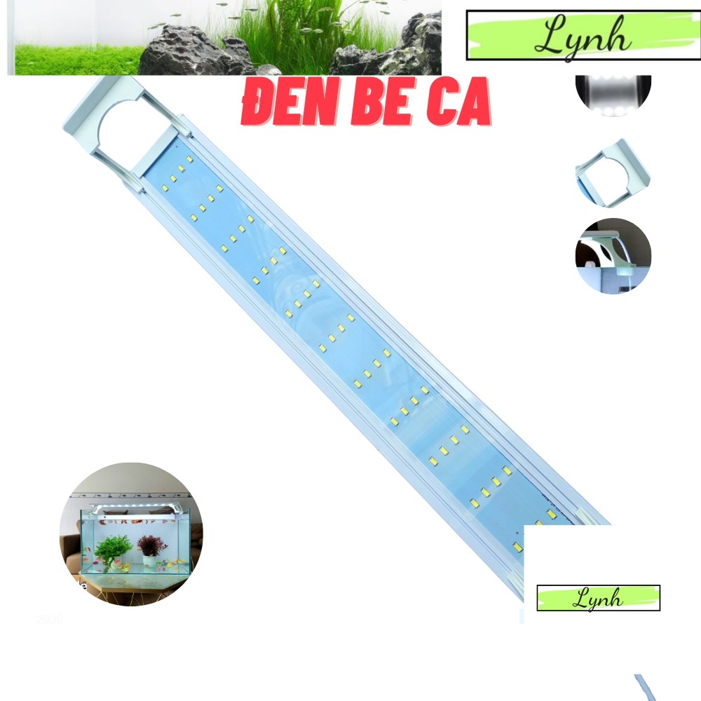 Đèn led bể cá , đèn led thủy sinh bể cá XML TRẮNG
